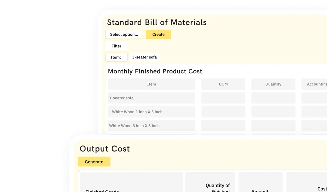 Integrate manufacturing processes