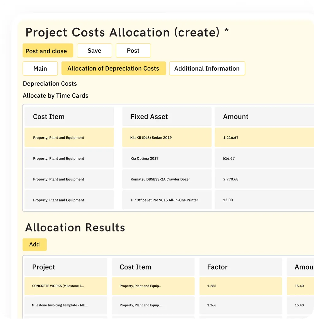 Equipment Management Software for Construction | FirstBit KSA