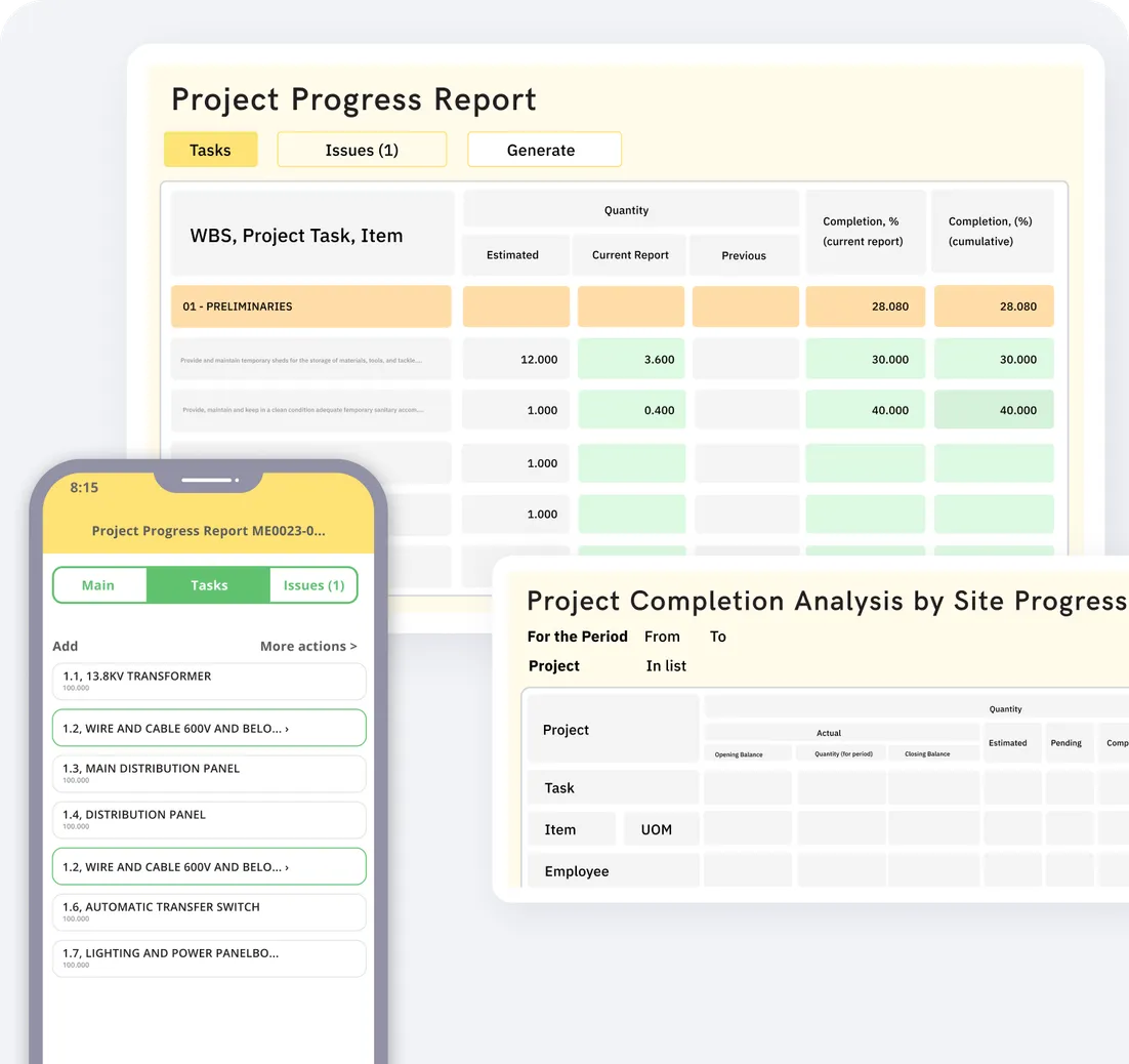 Construction Project Management Software | FirstBit KSA
