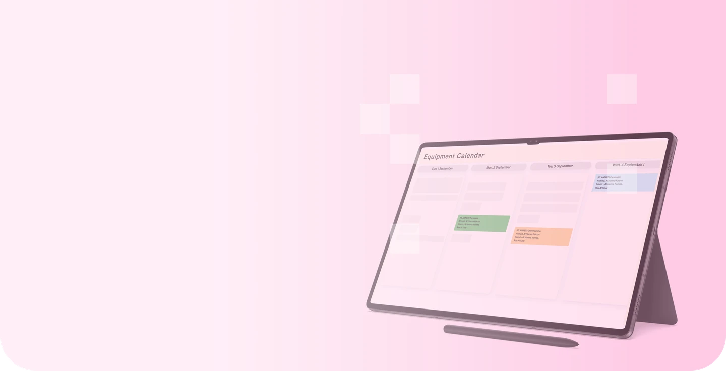Equipment Management Software for Construction | FirstBit KSA