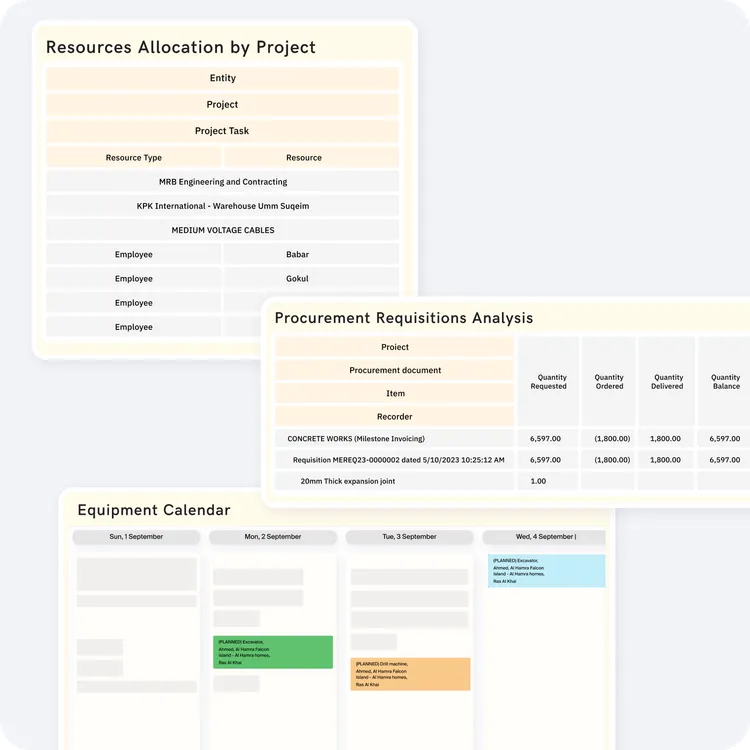 Construction Project Management Software | FirstBit KSA