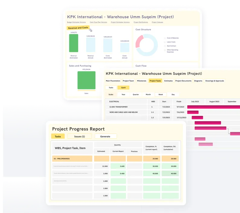 Ensure tasks are completed on time and within budget