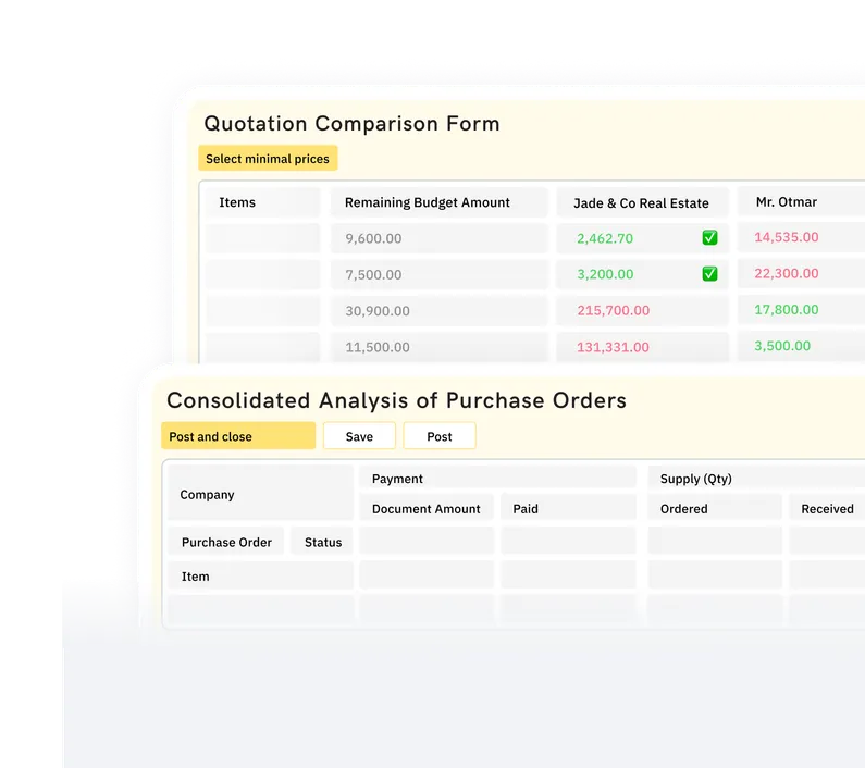 Enable cost efficient purchasing