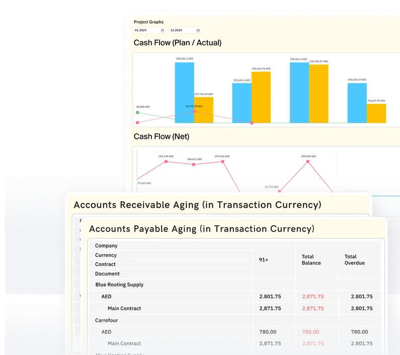 Monitor the company’s financial position