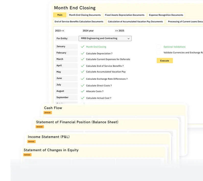 Ensure compliance and financial accuracy
