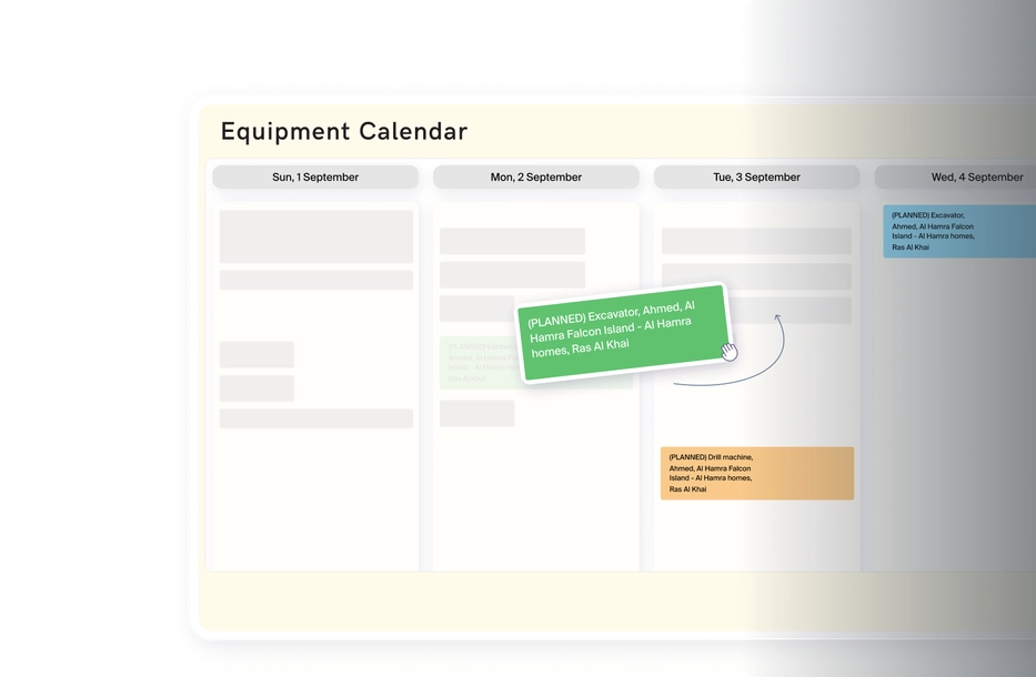 Equipment tracking